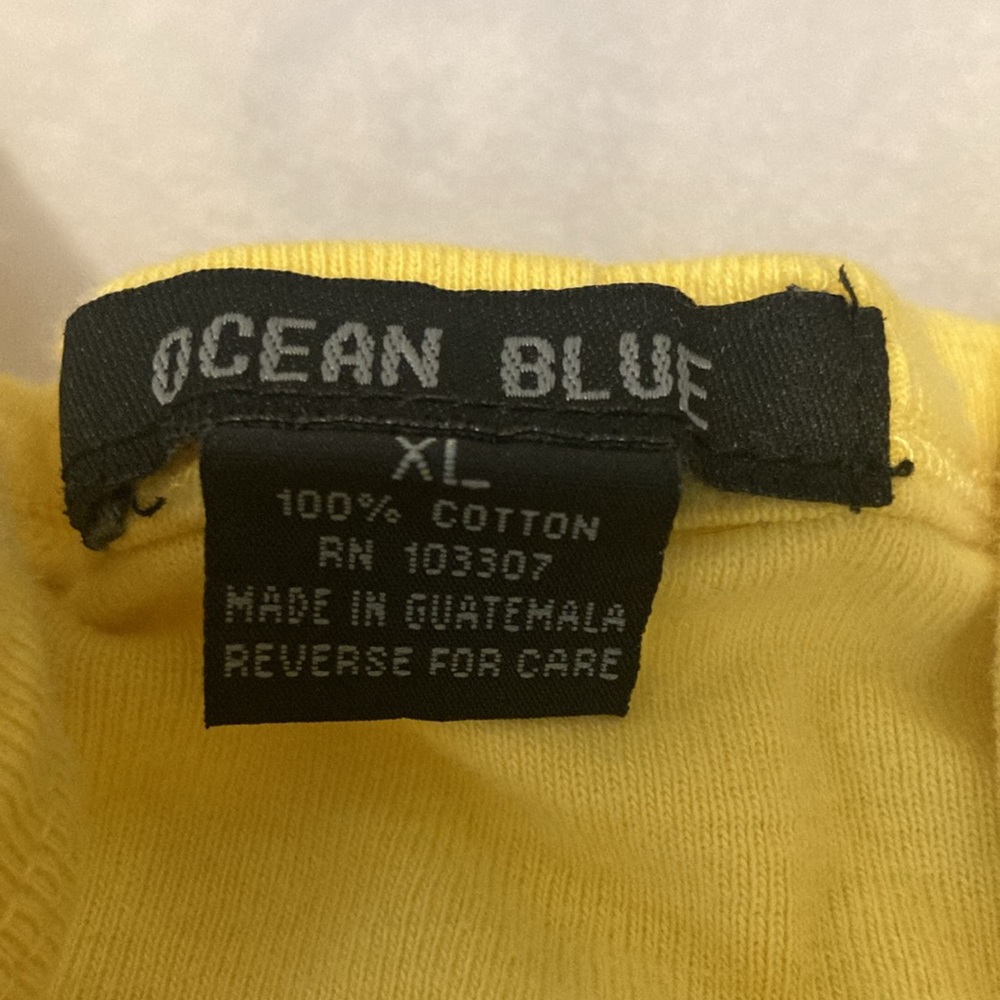 Ocean blue Los Angeles Lakers women’s tank top, XL yellow - Picture 2 of 7